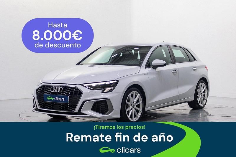 Blanco Usado 2023 Audi A3 Berlina | 27.990 € (Precio justo) - Imagen 1/4