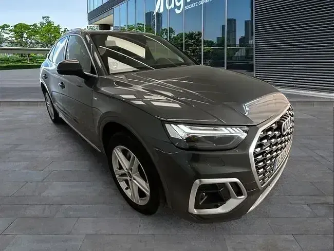 Usado Audi Q5 S-Line 204 CV (150 kW) 2022 Gris SUV