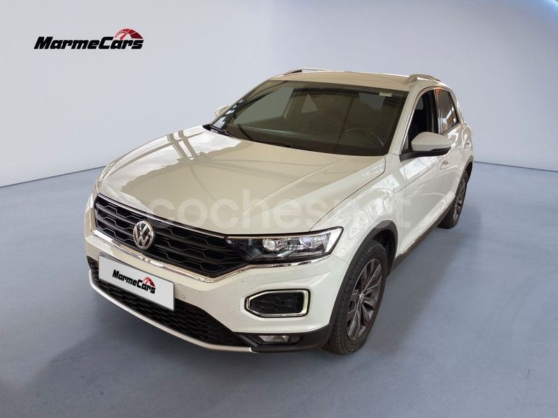 Blanco Usado 2020 VW T-Roc Sportline SUV | 23.999 € (Precio justo) - Imagen 1/4