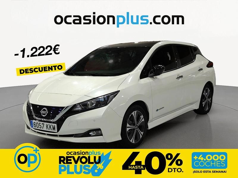 Usado Nissan Leaf N-Connecta 110 kW (150 CV) 2018 Blanco Utilitario