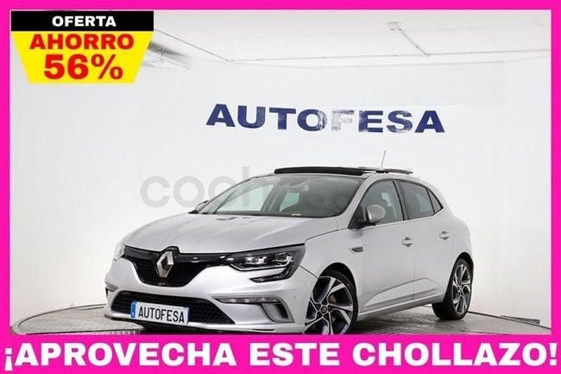 Usado Renault Mégane GT Line GT 160 CV (117 kW) 2018 Gris / plata Berlina
