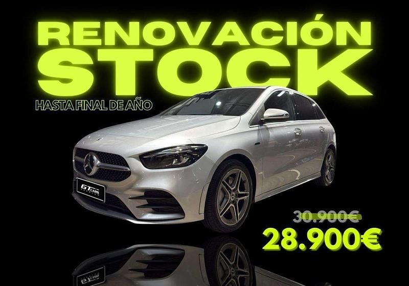 Gris Usado 2021 Mercedes B250e AMG Monovolumen | 28.900 € (Precio justo) - Imagen 1/4