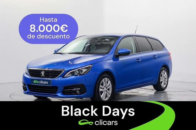 Azul Usado 2021 Peugeot 308 GT Familiar | 10.890 € (Super precio) - Imagen 1/4