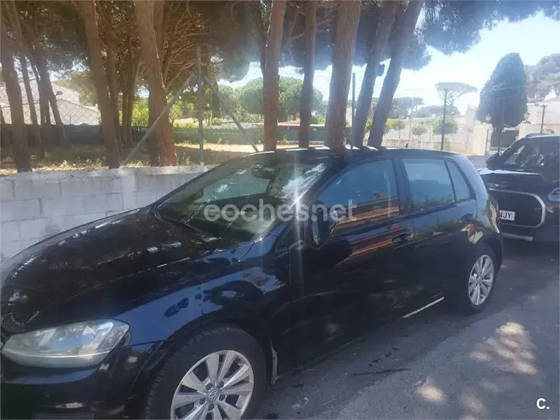 Usado VW Golf VII Edition 110 CV (80 kW) 2017 Negro Berlina