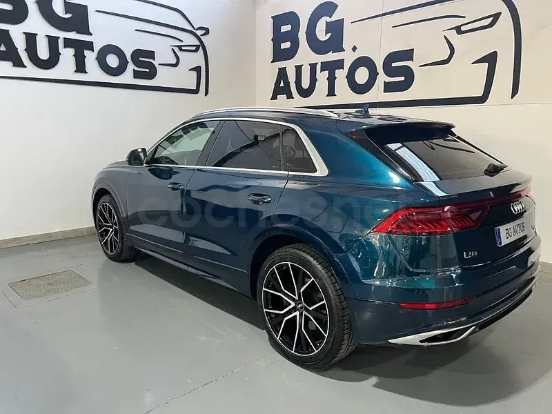 Usado Audi Q8 286 CV (210 kW) 2019 Azul SUV