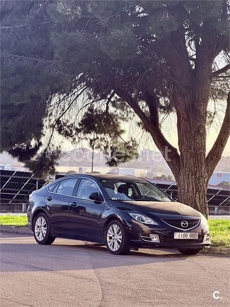 Usado Mazda 6 Active 140 CV (102 kW) 2008 Negro Berlina