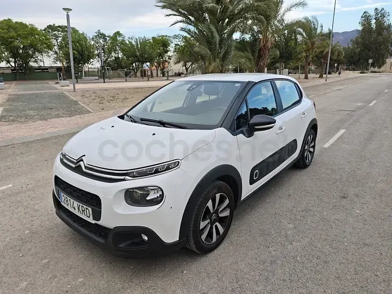 Usado Citroën C3 PureTech 82 CV (60 kW) 2018 Blanco Utilitario