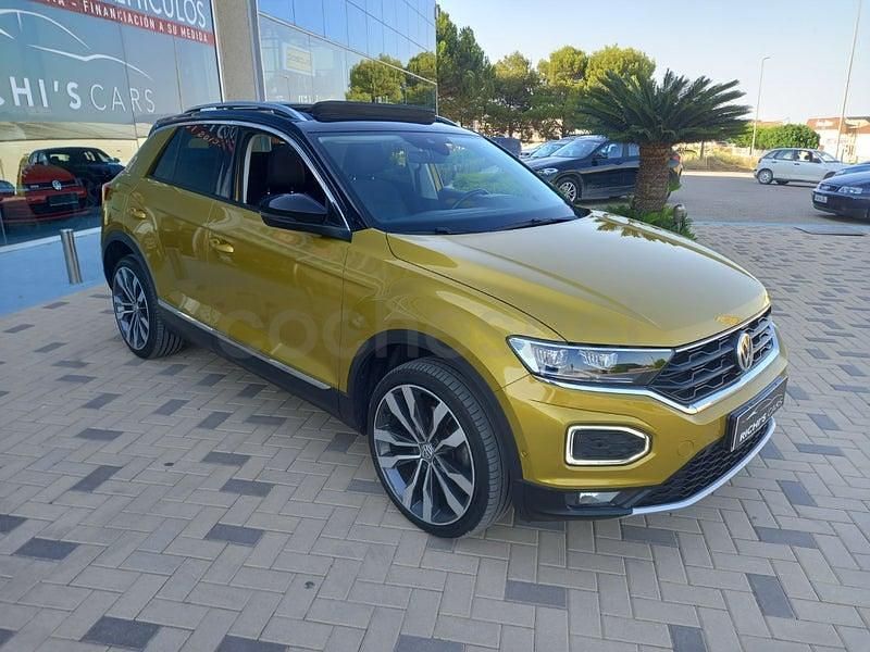 Usado VW T-Roc Sportline 150 CV (110 kW) 2018 Marrón SUV