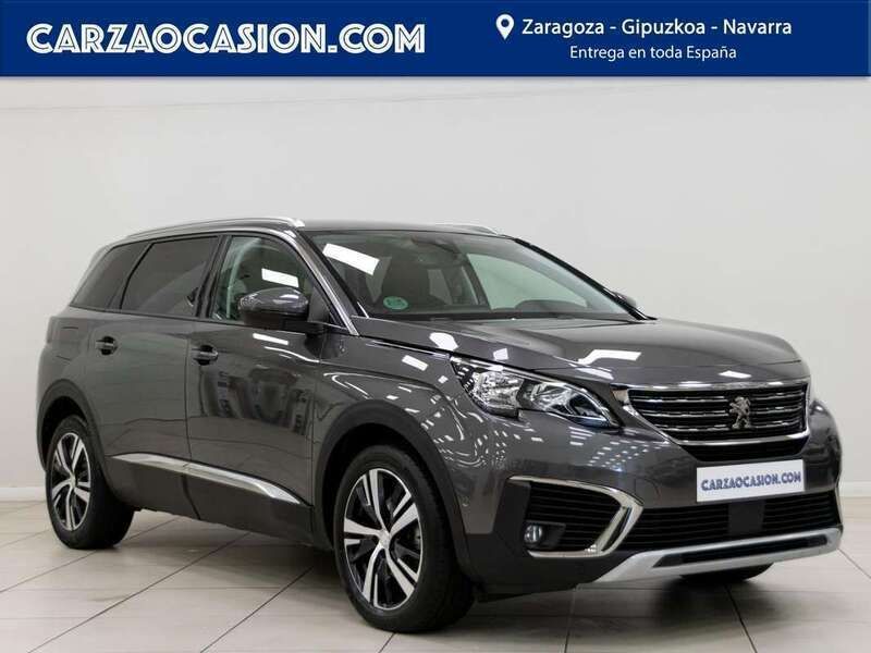 Gris Usado 2017 Peugeot 5008 Allure Monovolumen | 17.500 € (Un poco caro) - Imagen 1/4