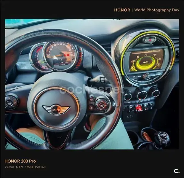 Usado Mini Cooper D 112 CV (82 kW) 2015 Azul Utilitario