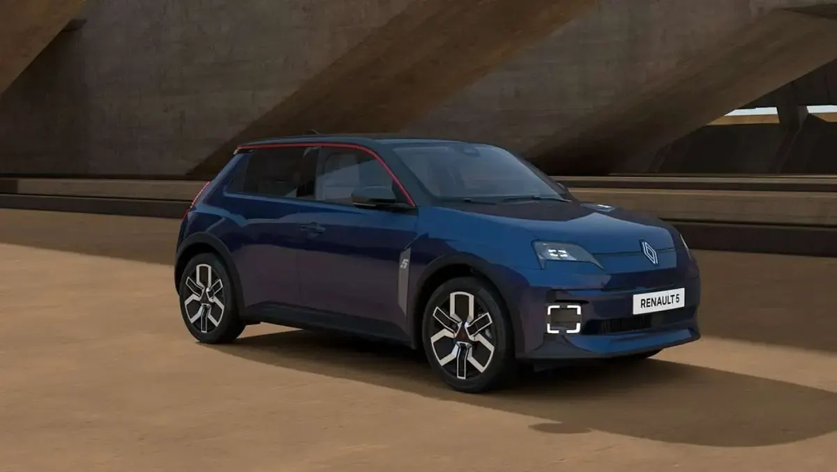 Usado Renault R5 Techno 89 kW (122 CV) 2025 Azul Utilitario