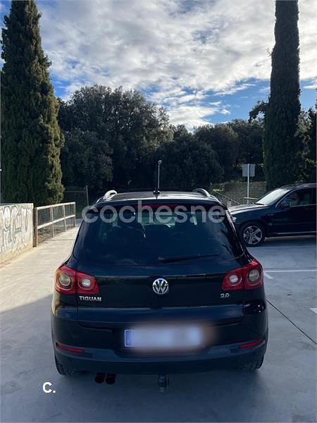 Usado VW Tiguan 140 CV (102 kW) 2009 Negro SUV