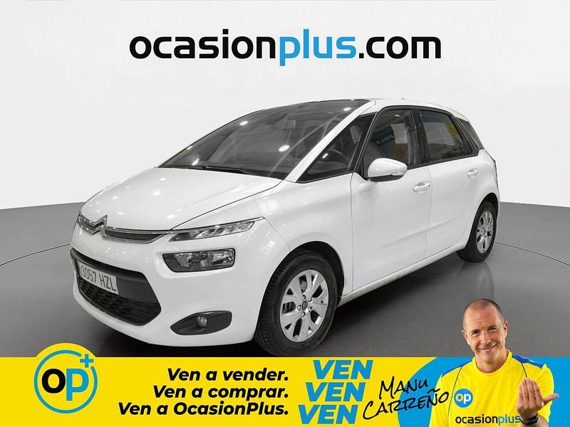 Usado Citroën C4 Seduction 92 CV (67 kW) 2014 Blanco Monovolumen