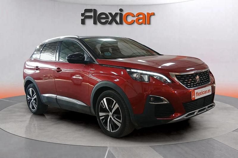 Granate Usado 2018 Peugeot 3008 GT-line | 16.090 € (Precio justo) - Imagen 1/4