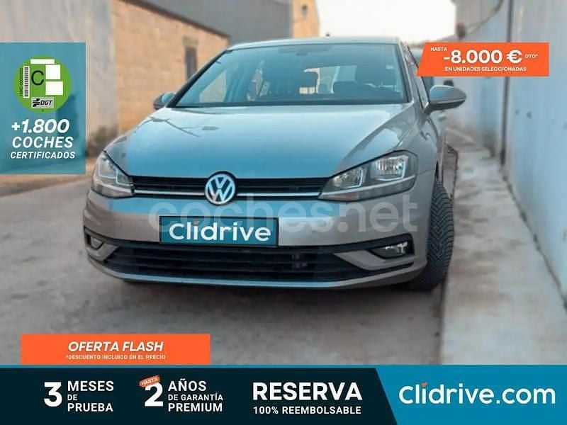 Gris / plata Usado 2018 VW Golf Advance Berlina | 12.690 € (Super precio) - Imagen 1/4
