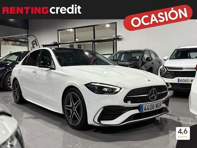 Usado Mercedes C200 AMG Line Premium Plus 163 CV (119 kW) 2023 Blanco Berlina