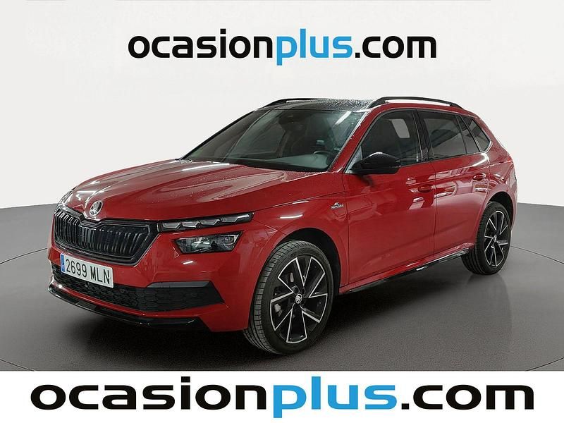 Usado Skoda Kamiq Monte Carlo 110 CV (80 kW) 2023 Rojo SUV