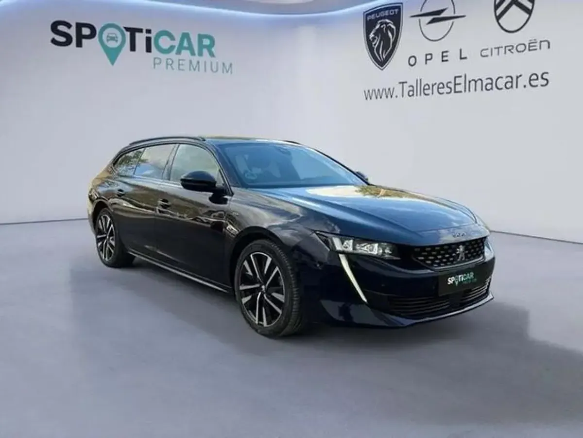 Usado Peugeot 508 GT 130 CV (95 kW) 2022 Azul Berlina