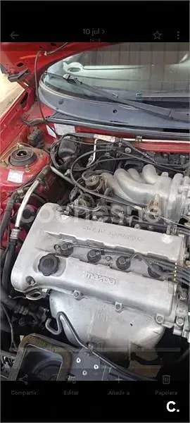 Usado Mazda MX3 110 CV (80 kW) 1998 Rojo Coupe