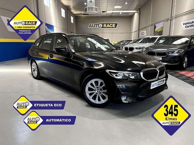 Negro Usado 2021 BMW 318 M Sport Familiar | 24.900 € (Precio justo) - Imagen 1/4