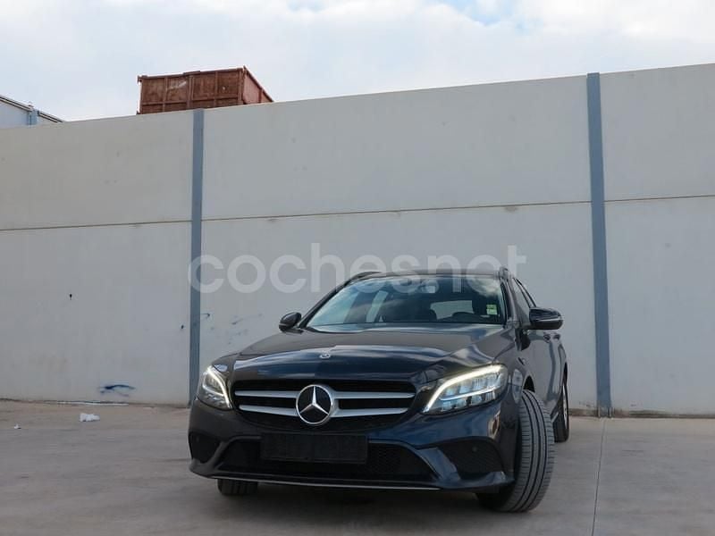 Azul Usado 2019 Mercedes C200 Familiar | 15.100 € (Super precio) - Imagen 1/4