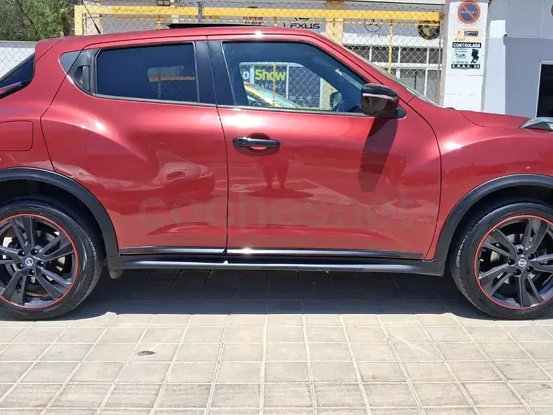 Usado Nissan Juke Tekna 115 CV (84 kW) 2015 Granate SUV