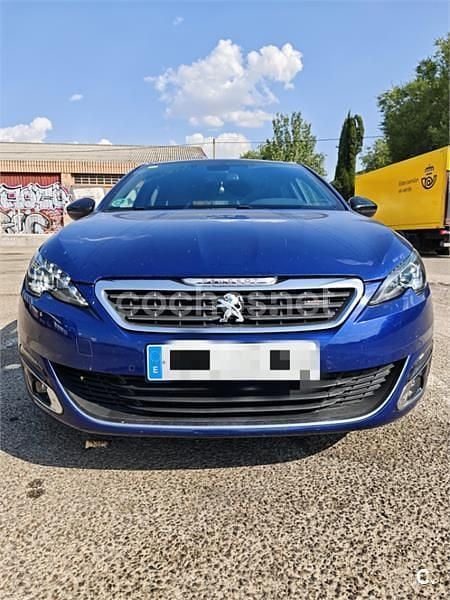 Usado Peugeot 308 SW GT-line 130 CV (95 kW) 2016 Azul Familiar