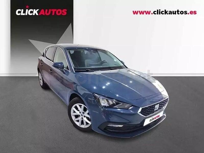 Usado Seat Leon Style 116 CV (85 kW) 2025 Azul Berlina