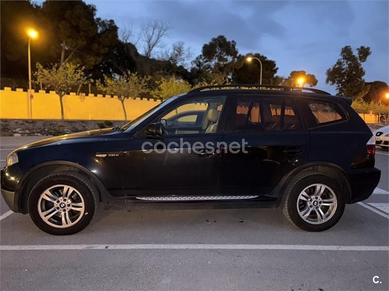 Usado BMW X3 150 CV (110 kW) 2008 Negro SUV