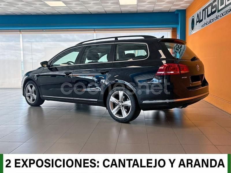 Usado VW Passat Exclusive 140 CV (102 kW) 2014 Negro Familiar