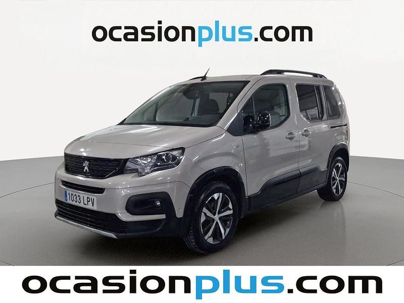 Usado Peugeot Rifter GT 131 CV (96 kW) 2021 Gris Monovolumen