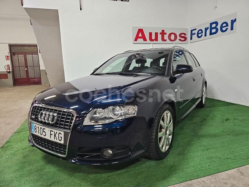 Azul Usado 2007 Audi A4 S-Line Familiar | 8400 € (Precio justo) - Imagen 1/4