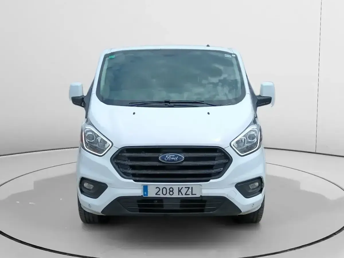 Usado Ford Transit Custom Trend 106 CV (77 kW) 2019 Blanco Berlina
