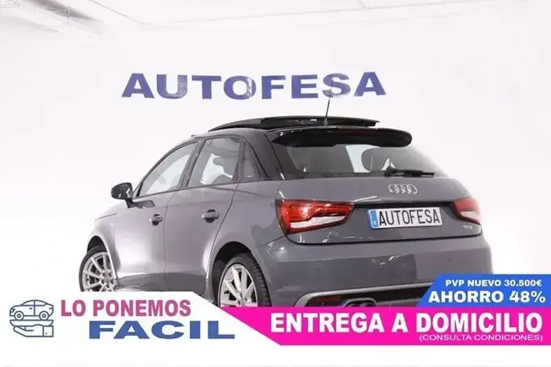 Usado Audi A1 Sportback Design 125 CV (91 kW) 2017 Gris / plata Utilitario