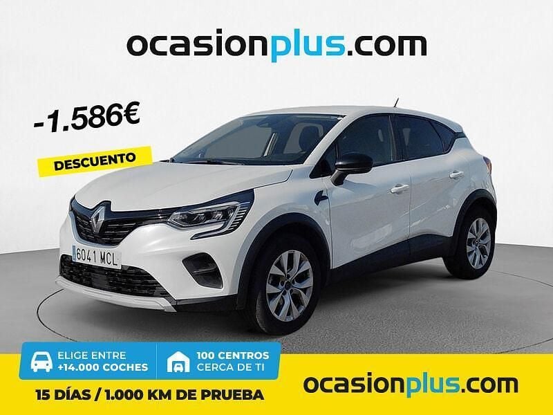 Blanco Usado 2022 Renault Captur Intens SUV | 16.490 € (Precio justo) - Imagen 1/4