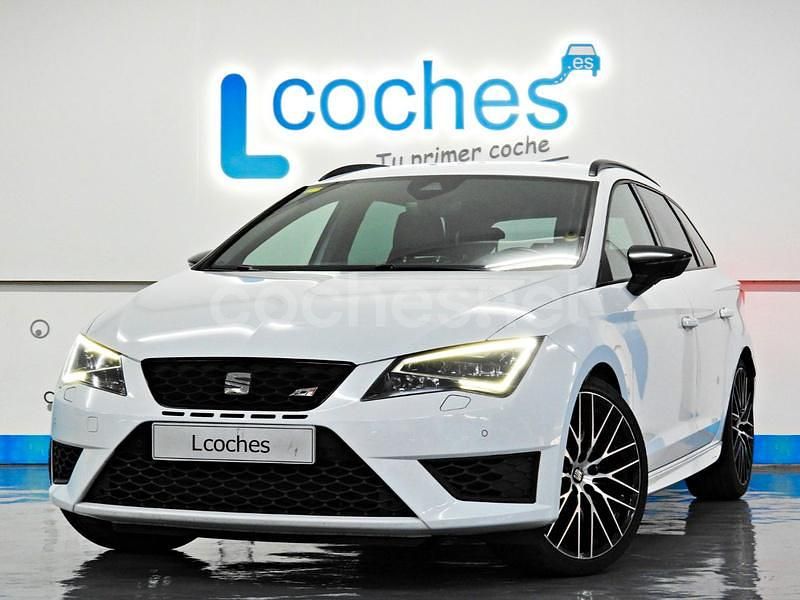 Blanco Usado 2016 Seat Leon CUPRA Familiar | 20.990 € (Precio justo) - Imagen 1/4