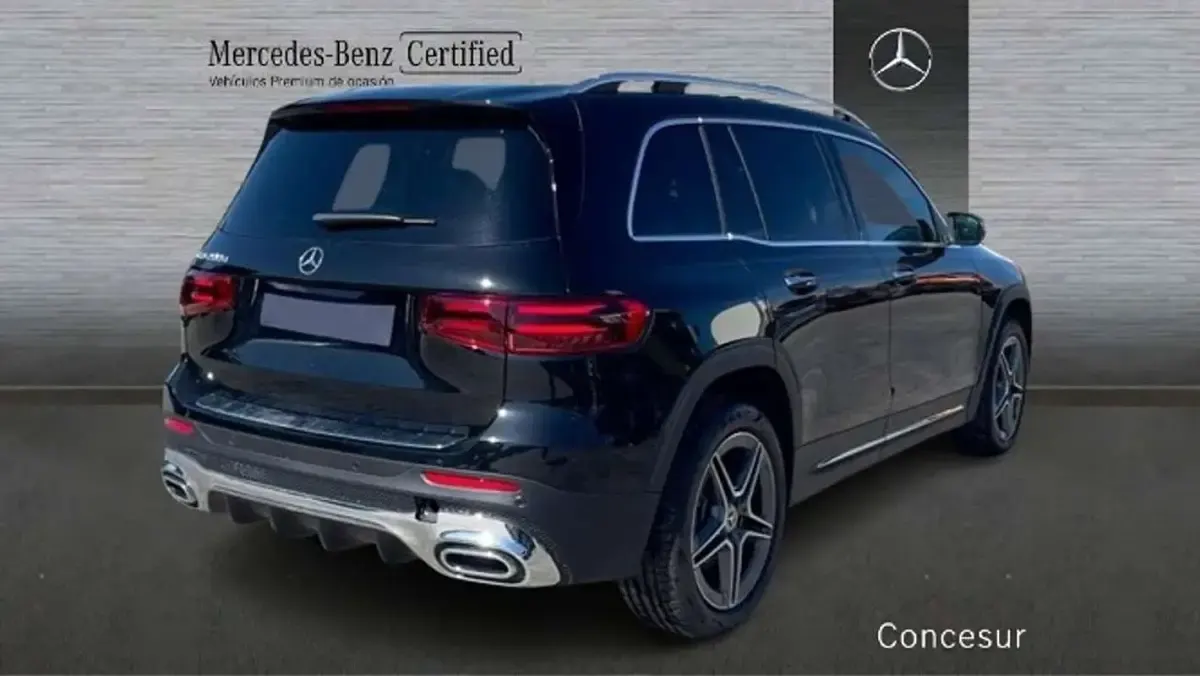 Usado Mercedes GLB220 190 CV (139 kW) 2025 Negro SUV
