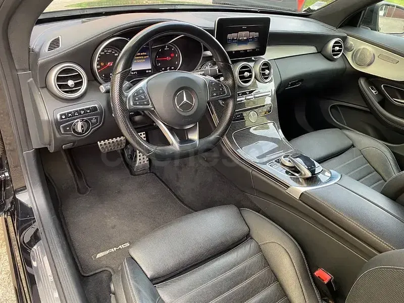 Usado Mercedes C220 170 CV (125 kW) 2016 Negro Coupe