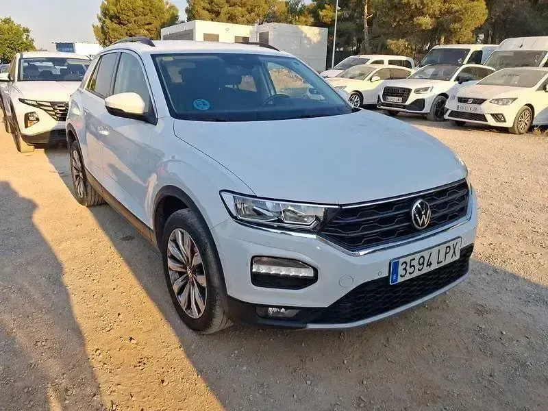 Usado VW T-Roc Advance 110 CV (80 kW) 2021 Blanco SUV