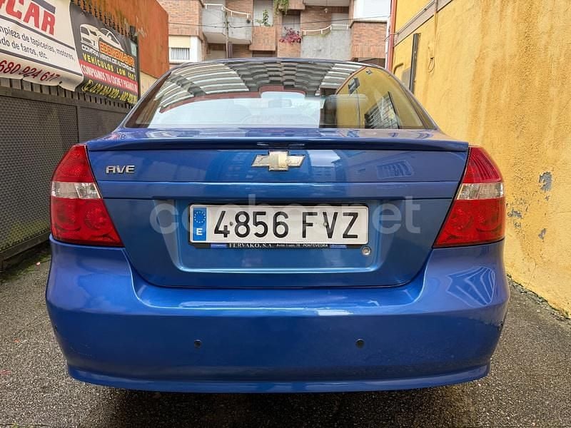 Usado Chevrolet Aveo LT 94 CV (69 kW) 2007 Azul Berlina