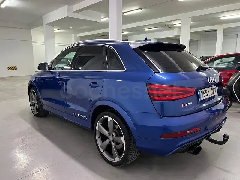 Usado Audi RS Q3 310 CV (228 kW) 2014 Azul SUV
