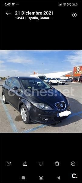 Usado Seat Altea XL Stylance 105 CV (77 kW) 2007 Negro Monovolumen