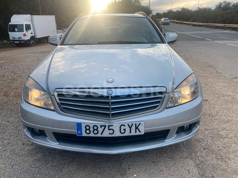 Gris / plata Usado 2008 Mercedes C220 Avantgarde Familiar | 6800 € (Buen precio) - Imagen 1/4