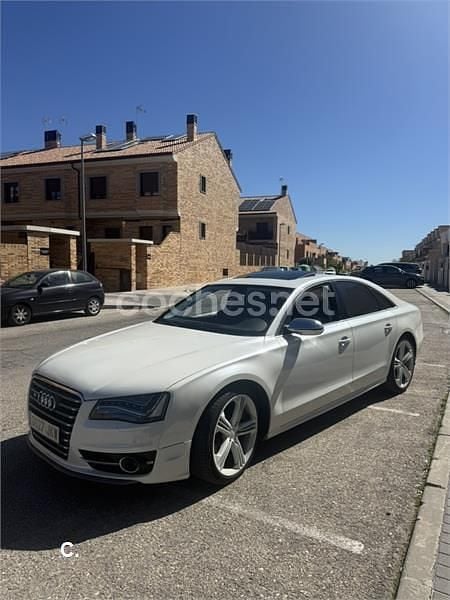 Usado Audi S8 520 CV (382 kW) 2013 Blanco Berlina
