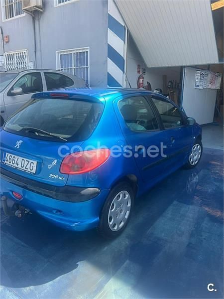 Azul Usado 2006 Peugeot 206 Berlina | 3500 € (Precio justo) - Imagen 1/4