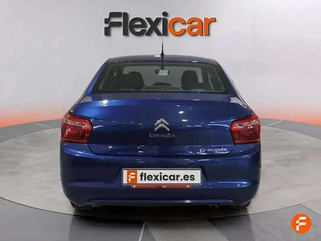 Usado Citroën C-Elysee I Shine 101 CV (74 kW) 2017 Azul Berlina
