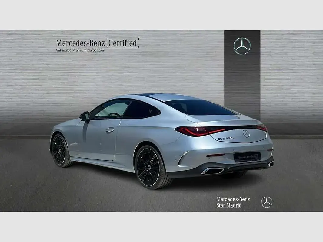 Usado Mercedes CLE220 197 CV (144 kW) 2025 Plateado Coupe