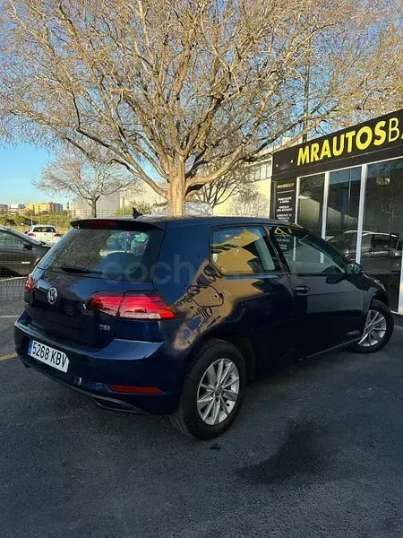 Usado VW Golf VII Advance 110 CV (80 kW) 2017 Azul Berlina