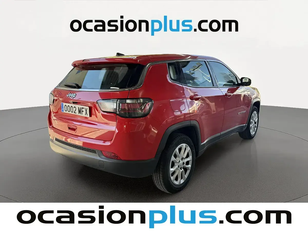 Usado Jeep Compass Longitude 130 CV (95 kW) 2023 Rojo SUV