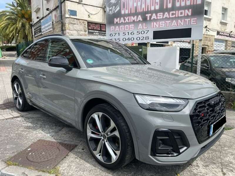 Gris Usado 2021 Audi SQ5 SUV | 65.990 € - Imagen 1/4